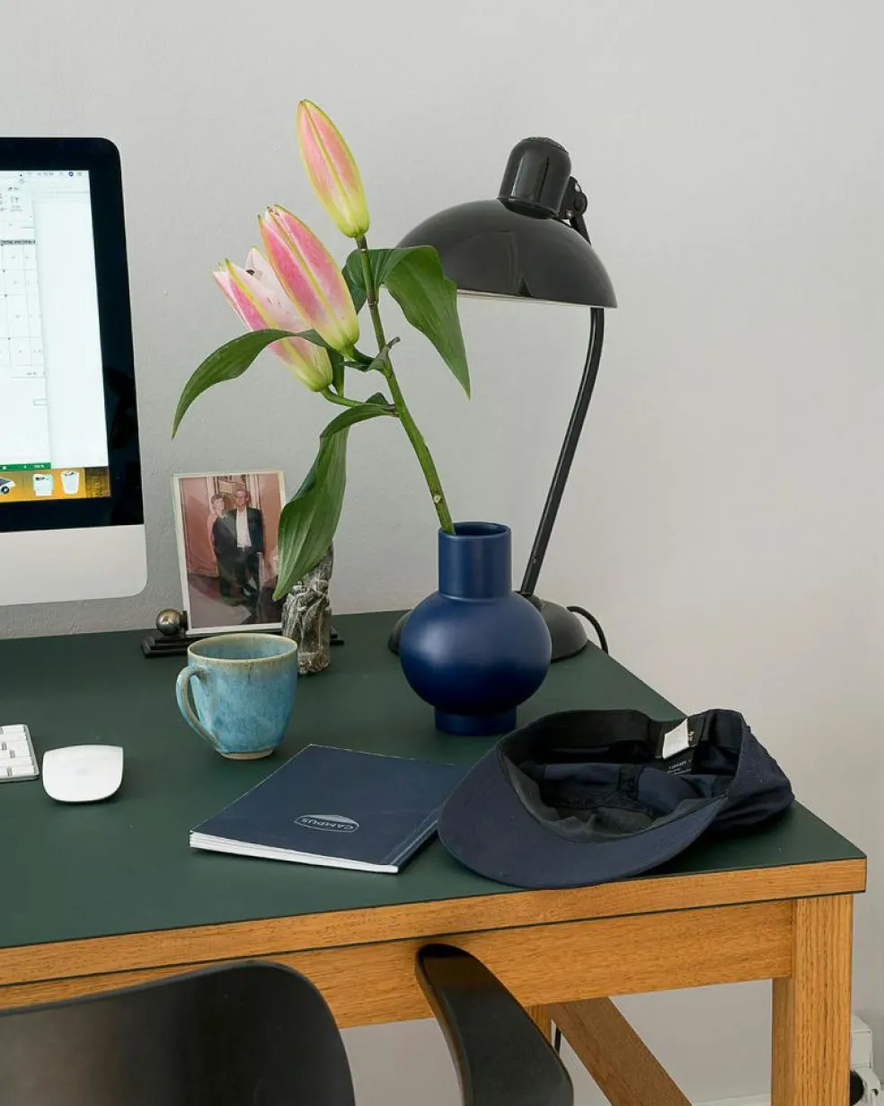 Strøm Vase 16 cm, Vibrant Orange