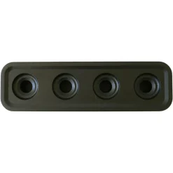 Stumpastaken Tea Light Holder Long, Black