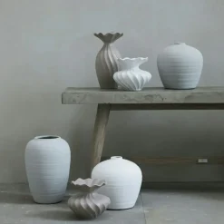 Susille Vase 14 cm, White