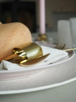 Svea Napkin Rings 6 Pcs, Silver Plated