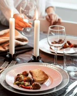 Swedish Grace Deep Plate 25 cm, Snow (White)