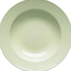 Swedish Grace Deep Plate 25 cm, Snow (White)