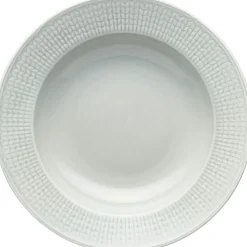 Swedish Grace Deep Plate 25 cm, Snow (White)