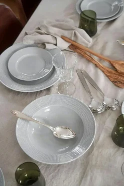 Swedish Grace Deep Plate 25 cm, Snow (White)