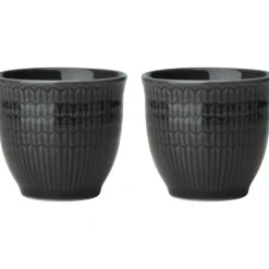 Swedish Grace Egg Cups 4 cl 2-pack, Oat
