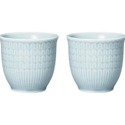 Swedish Grace Egg Cups 4 cl 2-pack, Oat