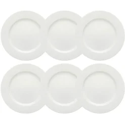 Swedish Grace Plate 27 cm 6 Pcs, Snow (White)