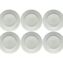 Swedish Grace Plate 27 cm 6-pack, Meadow (Light Green)