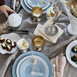 Swedish Grace Side Plate 17 cm 4-pack, Snow