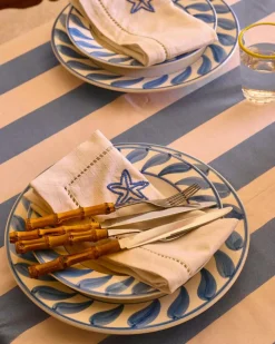 Swirl Deep Plate 22 cm, Blue