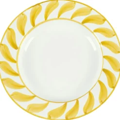 Swirl Deep Plate 22 cm, Blue