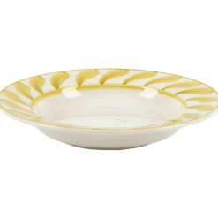 Swirl Deep Plate 22 cm, Blue