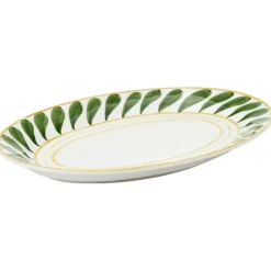 Swirl Serving Plate 32 cm, Green