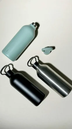 Tabi Thermos Bottle 1 l, Black