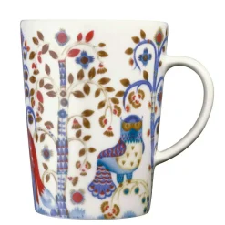 Taika Mug 40 cl, Blue / Cherry