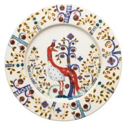 Taika Plate 22 cm, Red