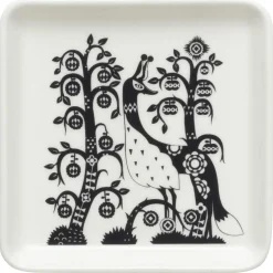 Taika Plate 12x12 cm, White