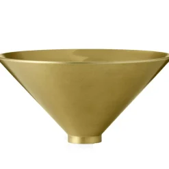 Taper Bowl 26 cm, Brass