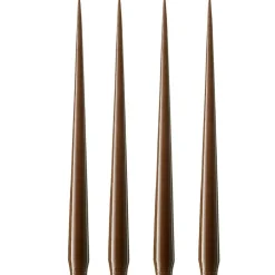 Taper Candle Lacquered 32 cm 4-pack, Ivory