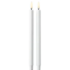 Taper Candles By Uyuni Led Candle 2-pack, White
