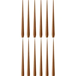 Taper Candles Matte 32 cm 12-pack, Dusty Blue