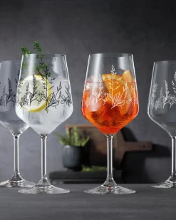 Tattoo Wine Glass 2-pack, Black