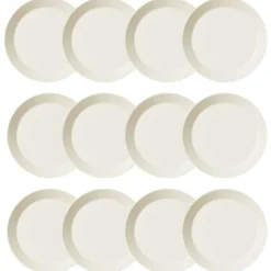 Teema Plate 26 cm White, 12 Pcs