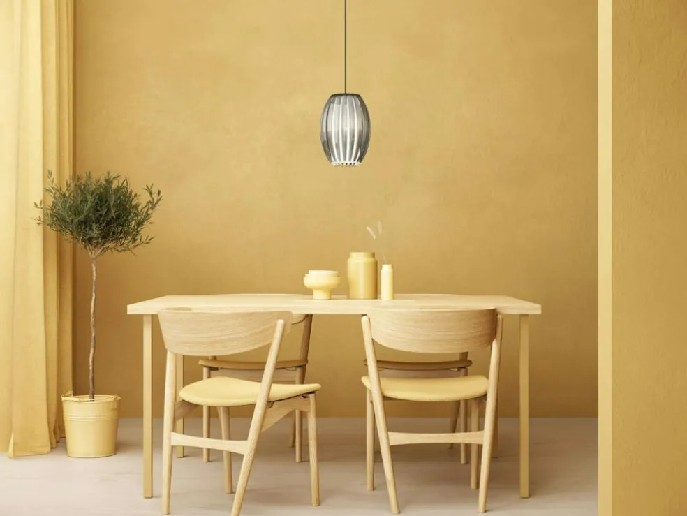 Tentacle Pendant 300 mm, Black / Smoke