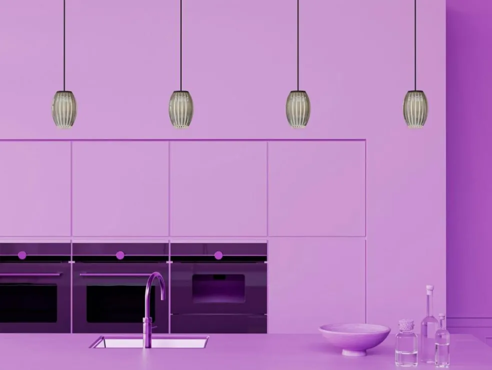 Tentacle Pendant 300 mm, Black / Smoke