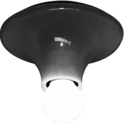 Teti Wall/Ceiling Lamp, Transparent Orange