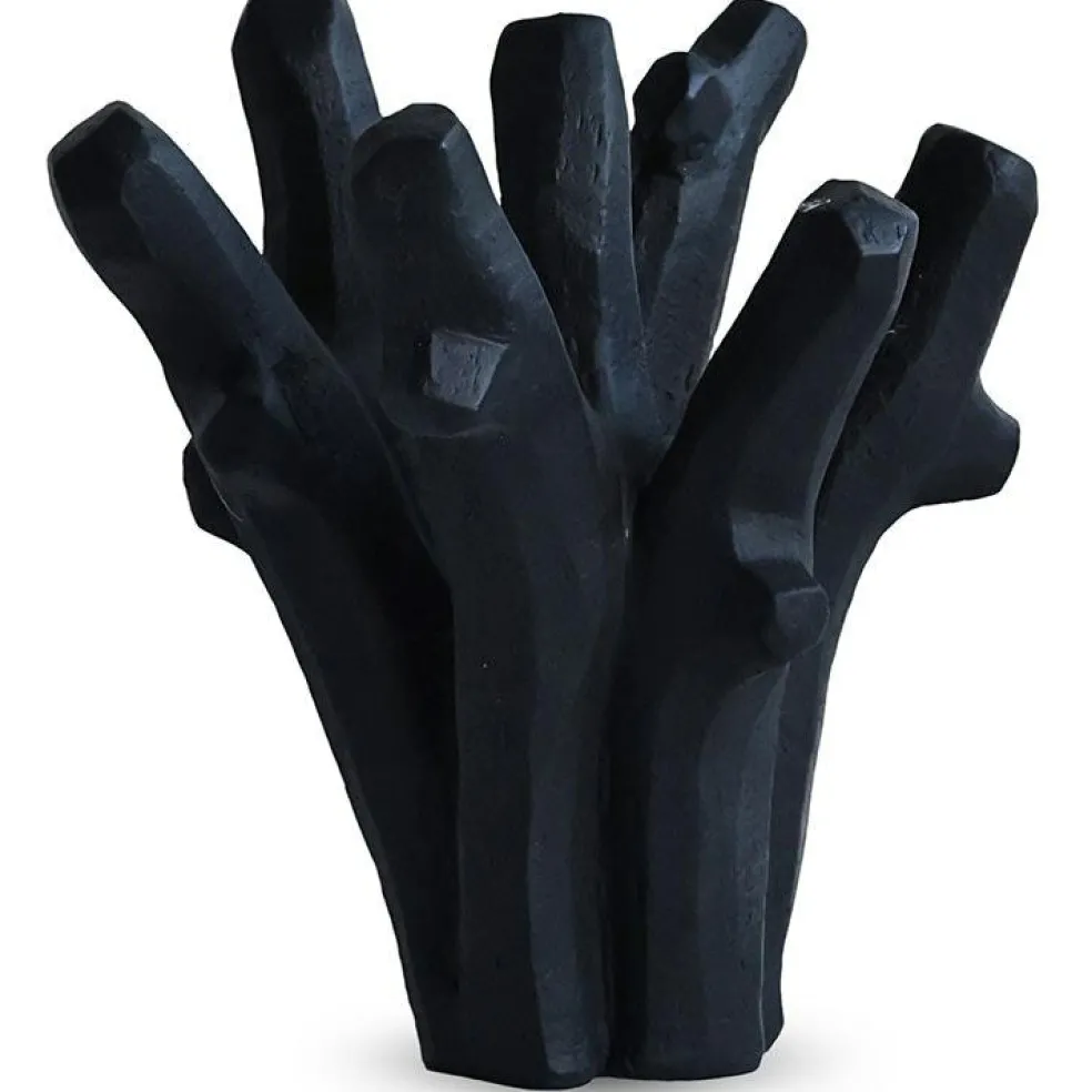 The Coral Tree Sculpture 15,5 cm, Charcoal