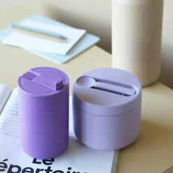 Thermal Mug With Spout 35 cl, Purple