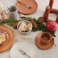 Thomas Clay Side Plate 22 cm, Earth