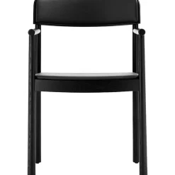 Timb Armchair, Ultra Leather, Black/Black