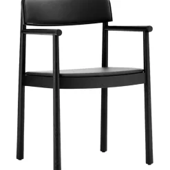 Timb Armchair, Ultra Leather, Black/Black