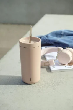 To Go Sip Thermo Cup With Straw 40 cl, Laevis