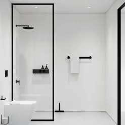 Toilet Roll Holder, Black