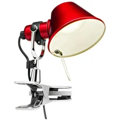 Tolomeo Micro Pinza Clamp Light, Red