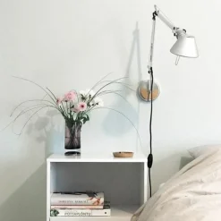 Tolomeo Micro Wall Lamp, Red