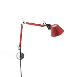 Tolomeo Micro Wall Lamp, Red