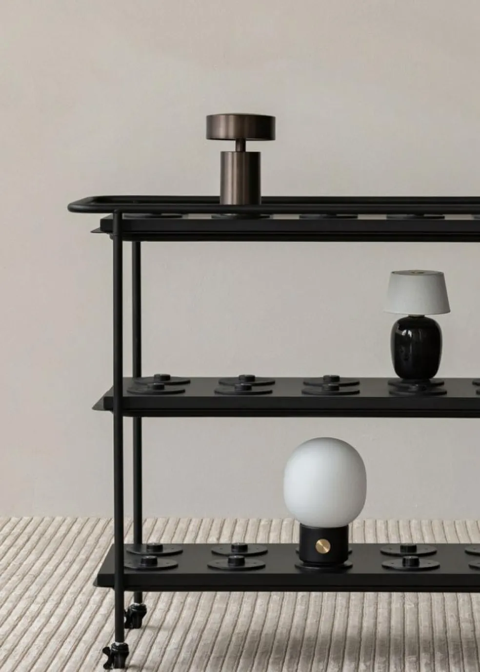 Torso Lamp Portable Ø11,7 cm, Sand