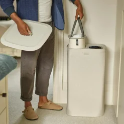 Tota Laundry Basket 60 L, Ecru