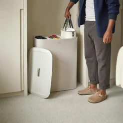 Tota Trio Laundry Basket 90 L, Black