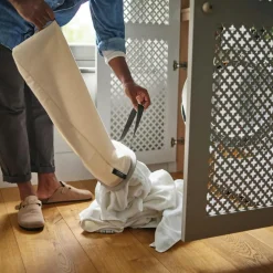 Tota Trio Laundry Basket 90 L, Black