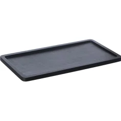 Tray Rectangular Black, 45x15
