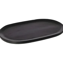 Tray Wood 40x25 cm, Brown