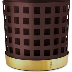 Trio Square Pot Dark Red, Ø12 cm / Small