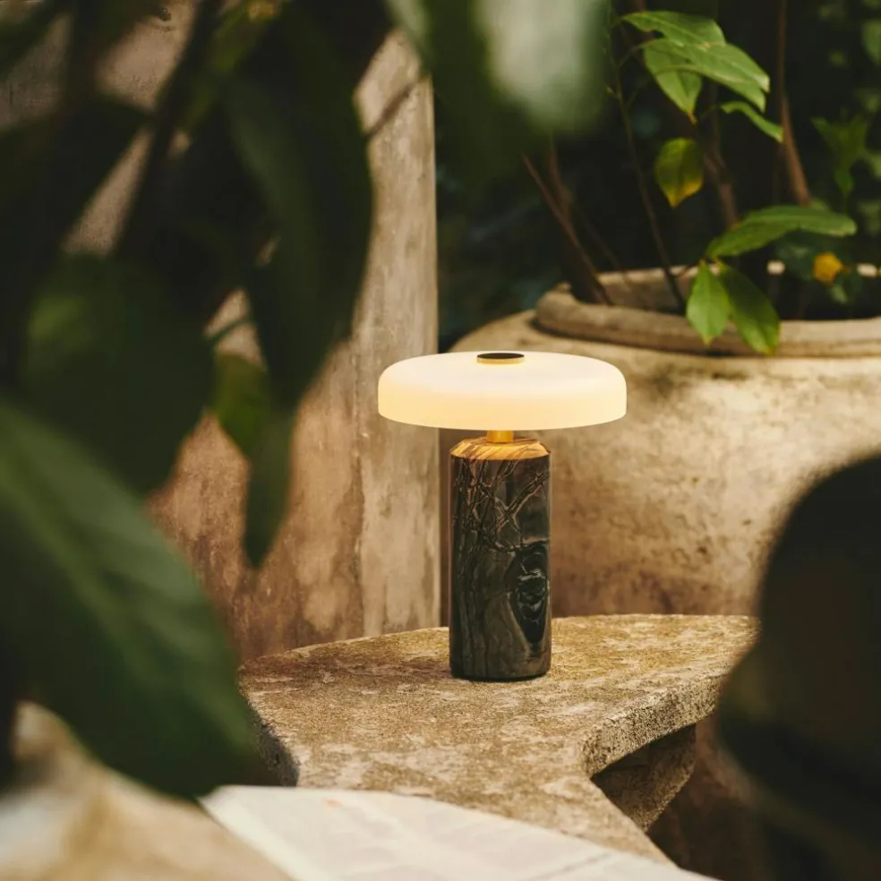 Trip Table Lamp Portable, Dark Emperador