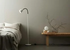 Trotsig Floor Lamp, Matte white