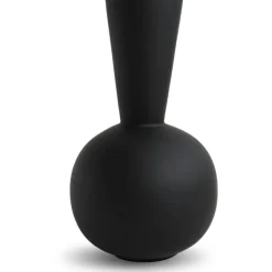 Trumpet Vase H30 cm, Black